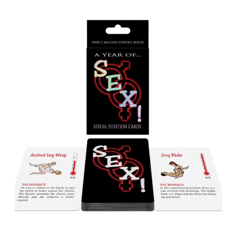 KHEPER GAMES - SEXUAL POSITION CARDS A YEAR OF...SEX!