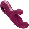 FUN FACTORY - MISS BI RABBIT VIBRATOR WINE RED