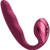 FUN FACTORY - ALLEGRO INSERTABLE DOUBLE AIR PULSE VIBRATOR WINE RED