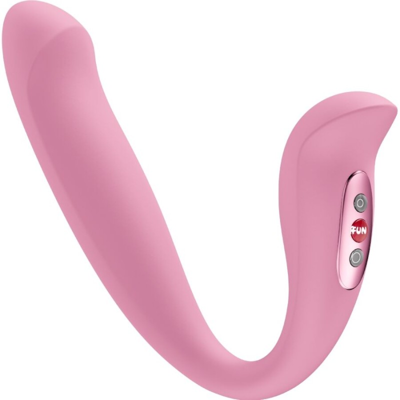 FUN FACTORY - VELOCE INSERTABLE DOUBLE AIR PULSE VIBRATOR ROSE