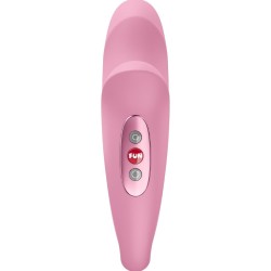 FUN FACTORY - VELOCE DOBLE VIBRADOR INSERTABLE AIR PULSE ROSA