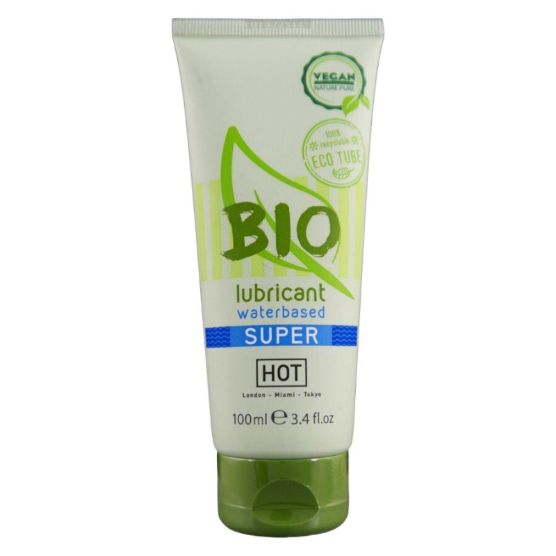 HOT - BIO LUBRICANT LUBRICANTE BIO BASE AGUA 100 ML