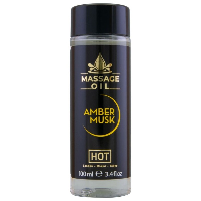 HOT - ACEITE DE MASAJE AMBER  MUSK 100 ML