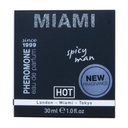 HOT - PERFUME CON FEROMONAS MIAMI SPICY HOMBRE 30 ML