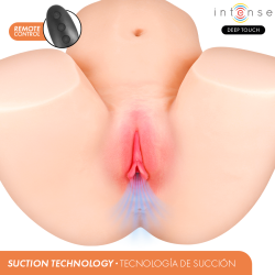 INTENSE DEEP TOUCH - JULIA MASTURBADOR VAGINA CON EFECTO SUCCIÓN, CALOR, VIBRACIÓN Y VOZ CON CONTROL REMOTO 9 KG