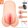 INTENSE DEEP TOUCH - KRISTA VAGINAL MASTURBATOR WITH SUCTION, VIBRATION AND VOICE EFFECT 1.2 KG
