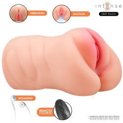 INTENSE DEEP TOUCH - KRISTA VAGINAL MASTURBATOR WITH SUCTION, VIBRATION AND VOICE EFFECT 1.2 KG