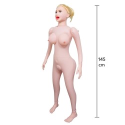 HIDDEN DESIRE - LUSTY LOLA INFLATABLE DOLL 145 CM