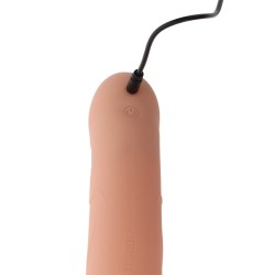 HIDDEN DESIRE - INFERNO VIBRATING PENIS SLEEVE STRAP-ON 20 CM