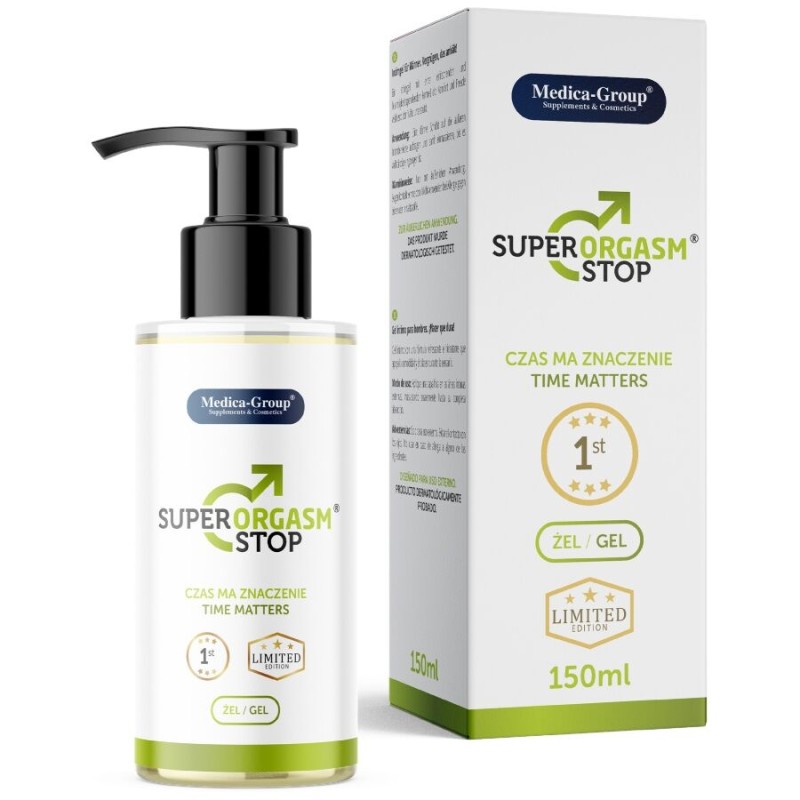 MEDICA GROUP - SUPER ORGASM STOP INTIMATE GEL FOR MEN 150 ML