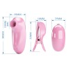 PRETTY LOVE - IMONIE 3-IN-1 MULTIFUNCTIONAL SET WITH SUCTION CUP, NIPPLES AND CLITORIS