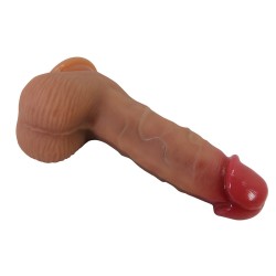 PRETTY LOVE - DUVALL REALISTIC DILDO WITH SUCTION CUP 19.3 CM -Ø- 4.5 CM