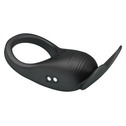 PRETTY LOVE - CARLTON PENIS RING WITH CLITORAL STIMULATOR