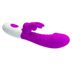 PRETTY LOVE - NAUGHTY BUNNY VIBRADOR MORADO