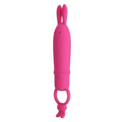 PRETTY LOVE - DELIA RABBIT VIBRATOR WITH RESISTANCE RING