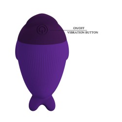 PRETTY LOVE - DOLPHIN MINI VIBRATOR WITH CLIP