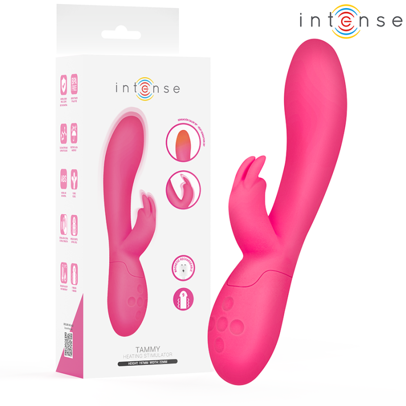 INTENSE - TAMMY RABBIT STIMULATOR WITH HEAT