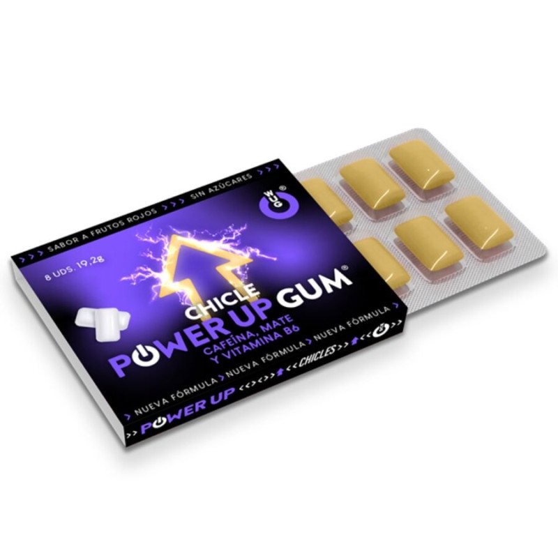 WUG POWER UP - ENERGY BOOST  FOCUS ENHANCER 1 X 8 UNITS