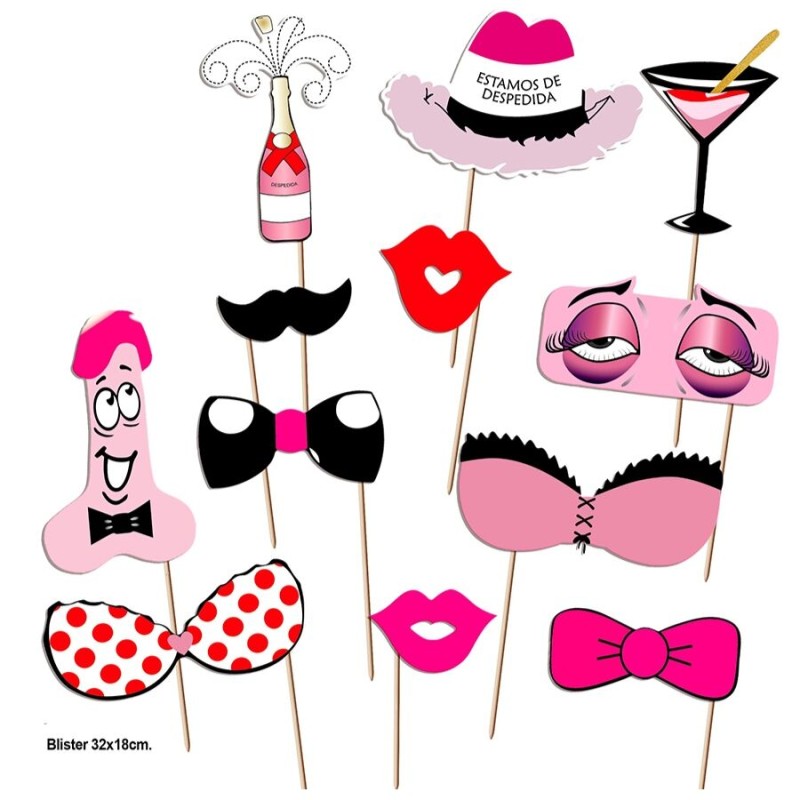 DIABLO PICANTE - PHOTOCALL PARTY SET MODEL 1 - 12 UNITS