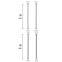 HIDDEN DESIRE - EXTREME STARTER URETHAL SOUND SET 4 UNITS