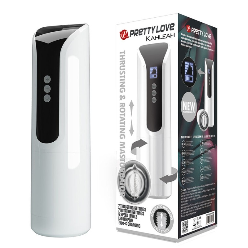 PRETTY LOVE - KAHLEAH MASTURBATOR WITH PUSH AND ROTATING