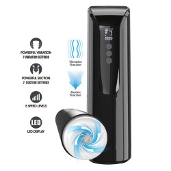 PRETTY LOVE - LARISSA VIBRATING SUCTION MASTURBATOR