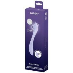 SATISFYER - EASY LOVER VIBRATOR  AIR PULSE STIMULATOR