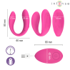 INTENSE - NORA VIBRATING CLAMP STIMULATOR PINK