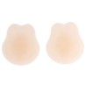 BYE-BRA - RABBIT SILICONE CUPS BEIGE SIZE XL