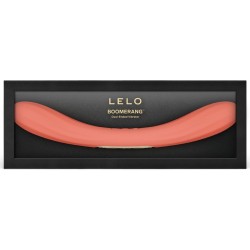 LELO - BOOMERANG DOUBLE ENDED VIBRATOR CORAL RED