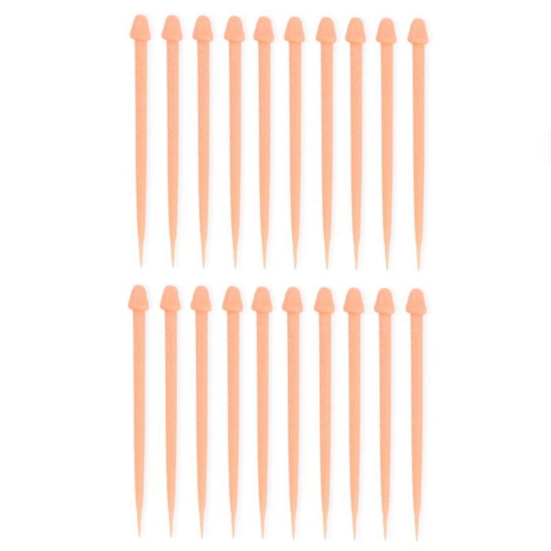 DIABLO PICANTE - PENIS SPIDERED STICKS FOR MEAT 20 UNITS