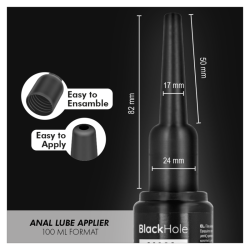 BLACK HOLE - ANAL LUBE APPLIER  L SIZE 100 ML
