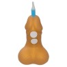 DIABLO PICANTE - PENIS BIRTHDAY NUMBER CANDLE GOLDEN