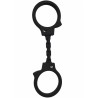 DIABLO PICANTE - SILICONE HANDCUFFS BLACK