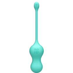 ROMP - CELLO MULTIFUNCTION VIBRATING EGG TURQUOISE REMOTE CONTROL