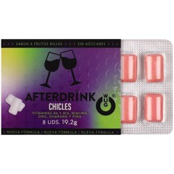 WUG After Drink  The functional chewing gum that helps you regain energy after a night out. BLISTER OF 8 UNITS