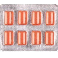 WUG MULTIVIT - FUNCTIONAL MULTIVITAMIN TROPICAL FLAVOUR GUM BLISTER 8 PCS