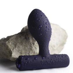 ROCKS-OFF - NOVA ORBITAL RECHARGEABLE PREMIUM  POWERFUL ANAL PLUG 16 FUNCTION BLUE