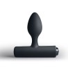 ROCKS-OFF - NOVA SOLARIS PLUG ANAL FINO RECARGABLE 16 FUNCIONES NEGRO