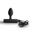 ROCKS-OFF - NOVA SOLARIS PLUG ANAL FINO RECARGABLE 16 FUNCIONES NEGRO