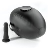 FETISH FANTASY SERIES - BODY DOCK INFLATABLE LOVE BALL WITH DILDO BLACK 41.9 CM