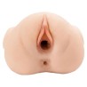 PDX PLUS - DOUBLE POUNDER VIBRATING SQUEEZE STROKER LIGHT 20.5 CM