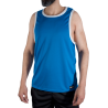 MACHO - CMV002 CAMISETA GYM AZUL S/M