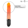 MR INTENSE - JEAN UPDOWN VIBRATOR SILICONE WITH HEAT EFFECT 24 CM -Ø- 3.8 CM