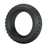 CRAZY BULL - MERRITT TEXTURED SILICONE COCK RING BLACK