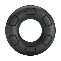 CRAZY BULL - BERTRAM SUPER SOFT SILICONE COCK RING BLACK