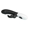 PRETTY LOVE - NAUGHTY BUNNY 30 FUNCTION RABBIT VIBRATOR BLACK
