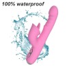 NALONE - T-MAY RABBIT VIBRATOR WITH PUSH AND OSCILLATING MOTION