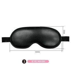 PRETTY LOVE - 8 PIECE BDSM KIT BLACK
