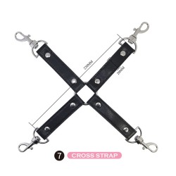 PRETTY LOVE - 8 PIECE BDSM KIT BLACK